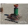 Image 1 : OIL DRUM W/ FUNNEL & LADDER
