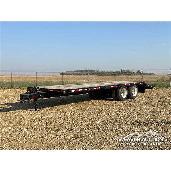 1996 TRAILEZE 24 FT. T/A DUALLY EQUIPMENT TRAILER