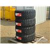 Image 4 : (4) MILEKING 33X12.50R17 TIRES