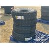 Image 1 : (4) ZWARTHZ 285/75R16 TIRES