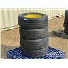 Image 1 : (4) TREADURA 11L-15 I-1 IMPLEMENT TIRES & RIMS