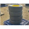 Image 2 : (4) TREADURA 11L-15 I-1 IMPLEMENT TIRES & RIMS