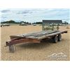 Image 1 : CUSTOM 20 FT. T/A FLAT DECK TRAILER