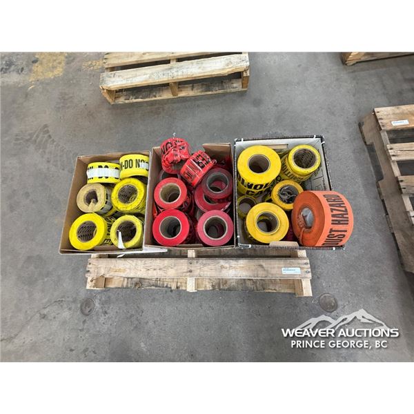 ROLLS OF HAZARD TAPE
