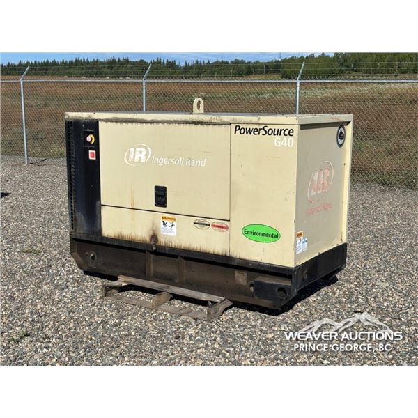 INGERSOLL RAND G-40 GENERATOR