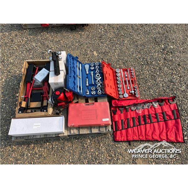 (6) PCE. UNUSED TOOLS & JACKS,10 JUMBO WRENCHES