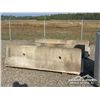 Image 1 : (3) CONCRETE ROAD BARRIERS