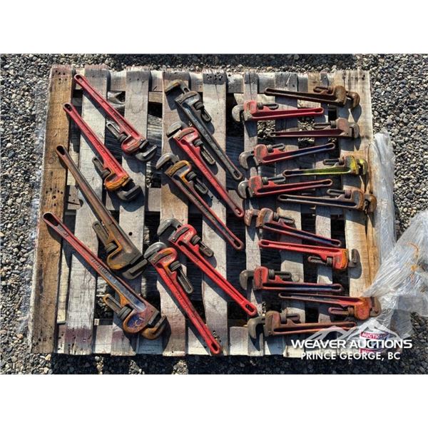 (21) PIPE WRENCHES