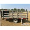 Image 10 : 2000 RAINBOW 12 FT. S/A UTILITY TRAILER
