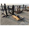 Image 10 : (4) 8 FT. 6 IN. LOG BUNK & BOLSTERS