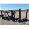 Image 2 : (4) 8 FT. 6 IN. LOG BUNK & BOLSTERS