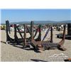Image 4 : (4) 8 FT. 6 IN. LOG BUNK & BOLSTERS