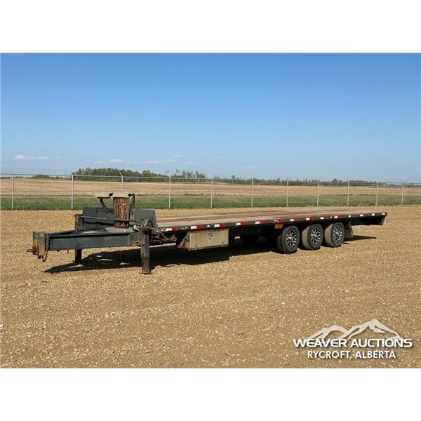 2015 PRECISION 30 FT. TRI/A FLATDECK TRAILER