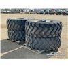Image 1 : (4) LOADER TIRES