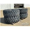 Image 4 : (4) LOADER TIRES