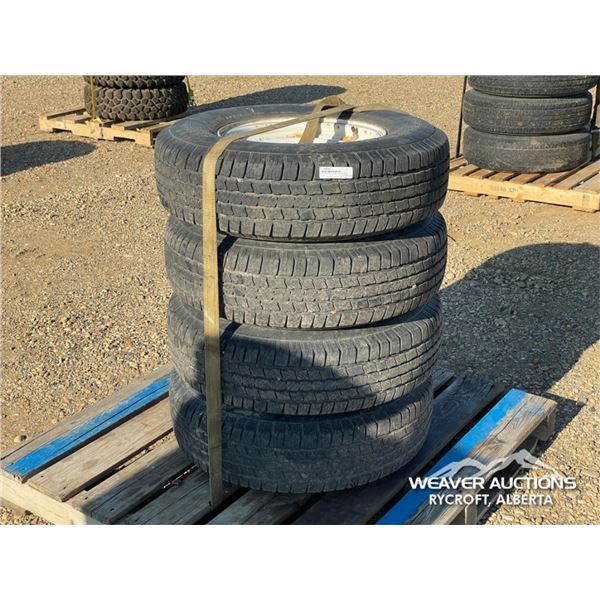 (4) ST RADICAL 235/80R16 TIRES & RIMS
