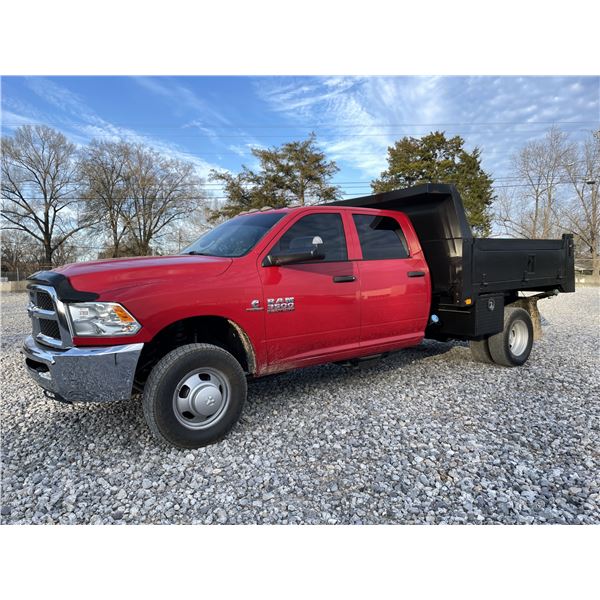 2018 RAM 3500 Flatbed Dump Truck