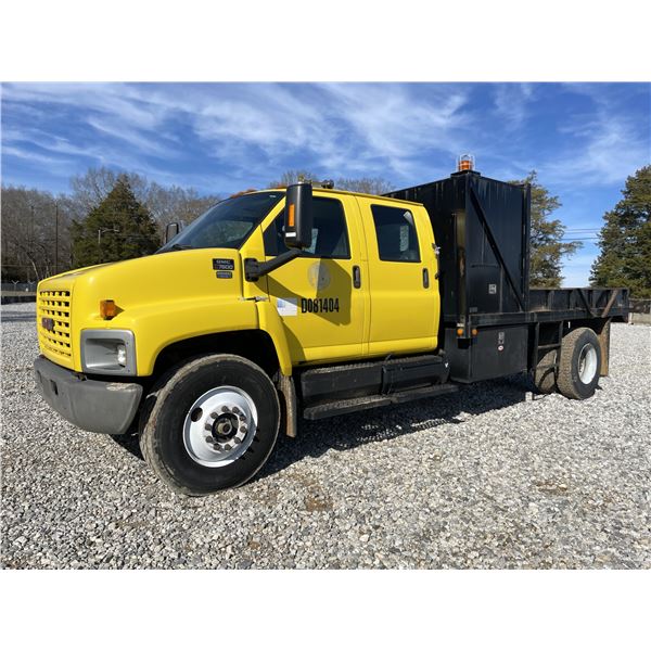 2008 GMC C7500 Flatbed Dump Truck