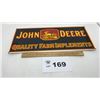 Image 1 : JOHN DEERE IMPLEMENTS PORCELAIN SIGN