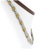 Image 2 : Vintage McTeigue & Co. Platinum & 18K Gold 14.1 ctw Marquise Diamond 16" Necklac