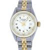 Image 2 : Rolex Ladies 2T Yellow Gold & Stainless Steel White Index 26MM Fluted Bezel Oyst