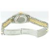 Image 7 : Rolex Mens Quickset 2T Yellow Gold And Steel Champagne Index Datejust Wristwatch