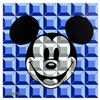 Image 1 : Blue 8-Bit Mickey by Loveless Tennessee