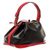 Image 3 : Louis Vuitton Black And Red Epi Leather Noe Shoulder Bag