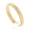 Image 6 : Classic 14k Yellow Gold 3.5mm Domed Polished w/ Milgrain Stack Wedding Band Ring