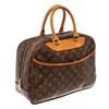 Image 2 : Louis Vuitton Brown Monogram Canvas Deauville Satchel Bag