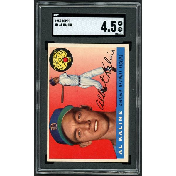 1955 Topps #4 Al Kaline  (PSA 4.5)