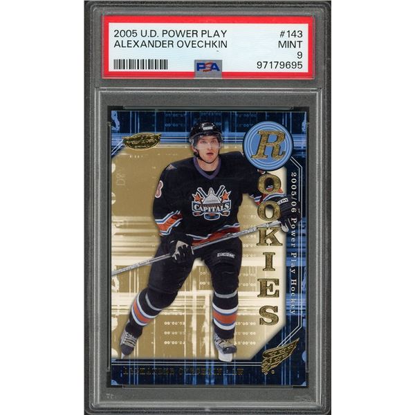 2005 Upper Deck Power Play Alexander Ovechkin rookie - PSA 9
