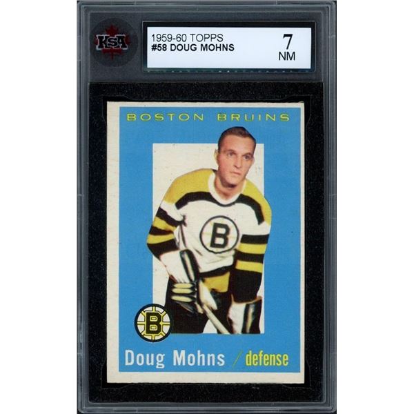 1959-60 Topps #58 Doug Mohns (KSA 7)