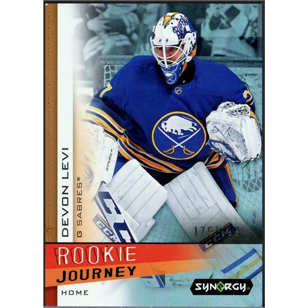 2023-24 Upper Deck Synergy Devon Levi Rookie Journey #175/999