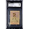 1951-52 Parkhurst #30 Adam Brown RC (CGC 2)