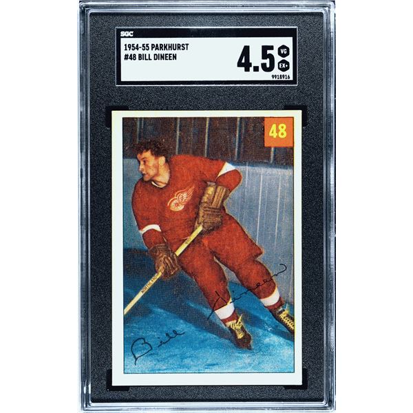 1954-55 Parkhurst #48 Bill Dineen (SGC 4.5)