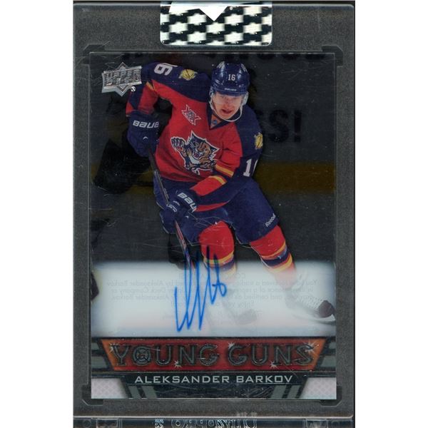 2020-21 Upper Deck Clear Cut Aleksander Barkov Young Guns Autograph
