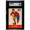 1955-56 Parkhurst #36 Jackie Leclair RC (SGC 5)