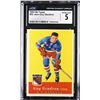 1957-58 Topps #52 Jean-Guy Gendron RC (CGC 5)