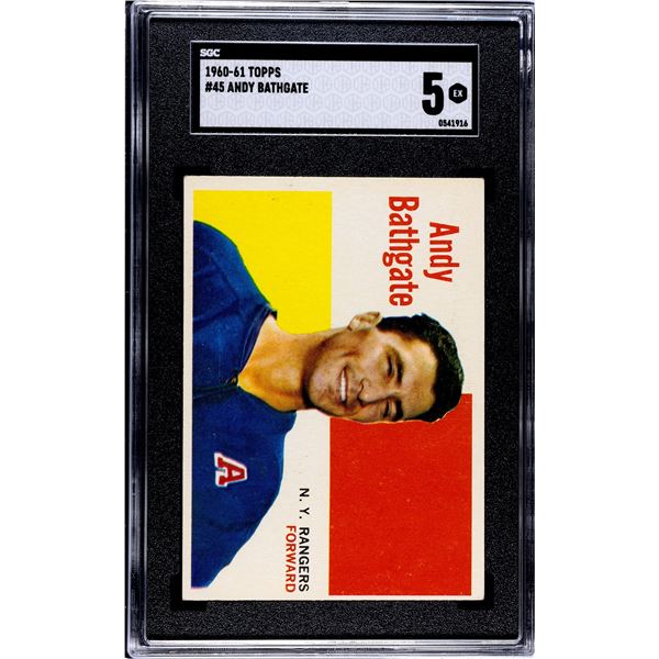 1960-61 Topps #45 Andy Bathgate (SGC 5)