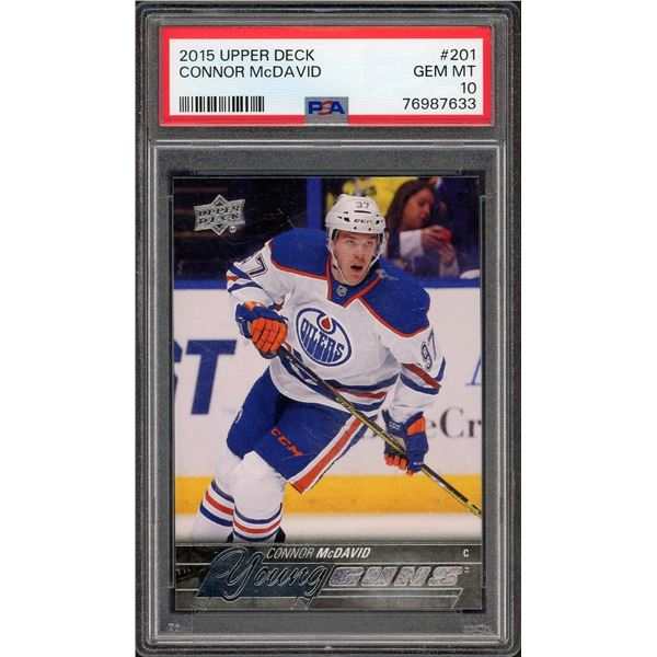 2015 Upper Deck Young Guns Connor McDavid - PSA 10