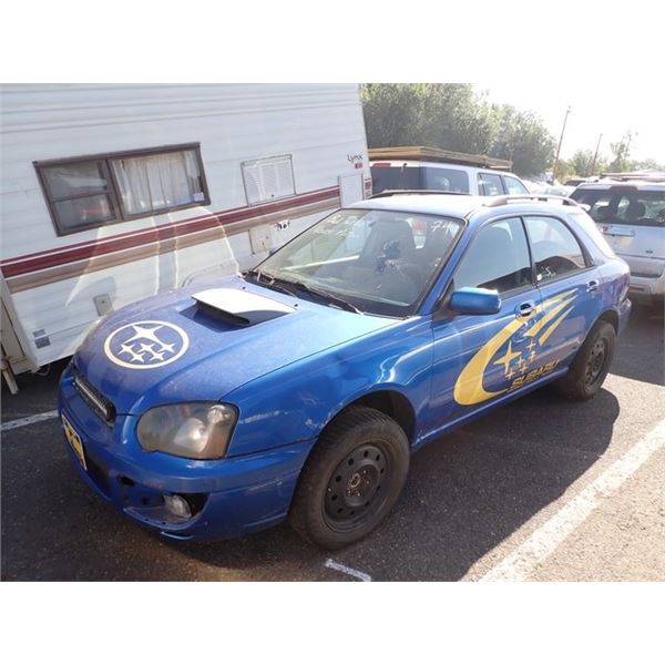 2004 Subaru Impreza WRX