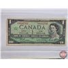 Image 2 : Canada $1 Bills 1967 (3): - Beattie/Rasminsky #KP9102743 - Beattie/Rasminsky #HP6812317 - Beattie/Ra