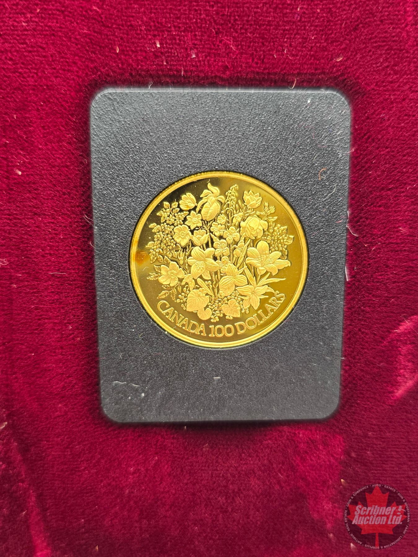 RCM 1952-1977 Silver Jubilee : $100 Gold Coin (22 karat) (COA #A01749 ...