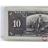 Image 5 : Bank of Canada $10 Bill 1937 : Gordon/Towers #SD1905718 (See Pics for Varieties, Conditions, Serial 