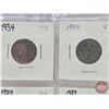 Image 5 : Canada Five Cent (12) : 1923; 1928; 1929; 1932; 1933; 1933; 1934; 1935; 1935; 1936; 1939; 1939 (SEE 
