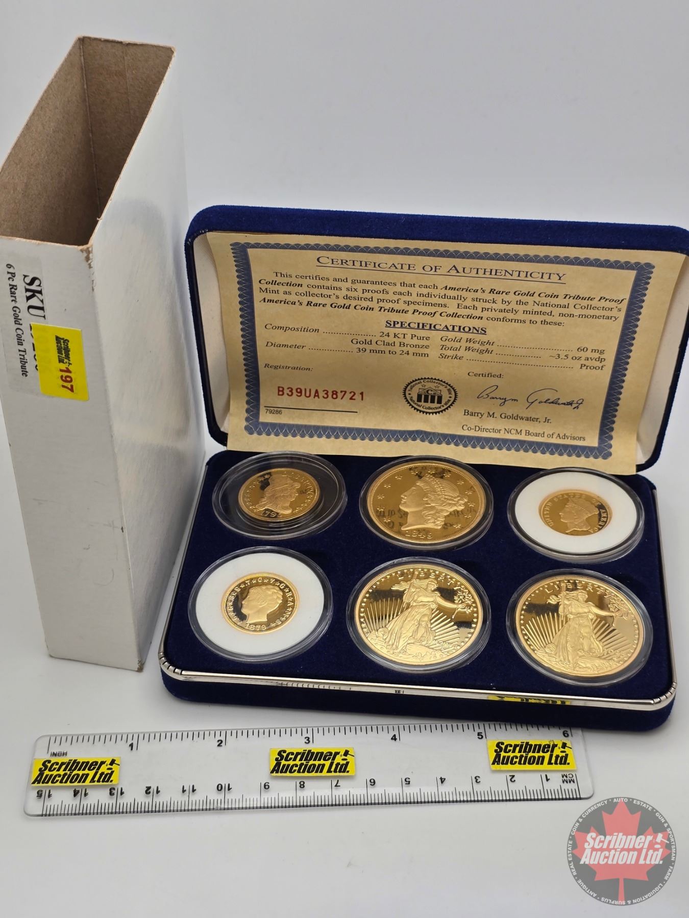 National Collector's Mint America's Rare Gold Coin Tribute Proof
