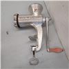 Image 1 : Antique Made in England Meat Grinder No 10