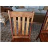 Image 8 : Qty 2 Martin & MacArthur Koa Wood High-Back Dining Chairs 18" x 18" x 41"H