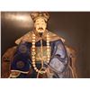 Image 8 : Qty 2 Black Asian Male Figure Overlaid Wall Panel Hangings 36"L